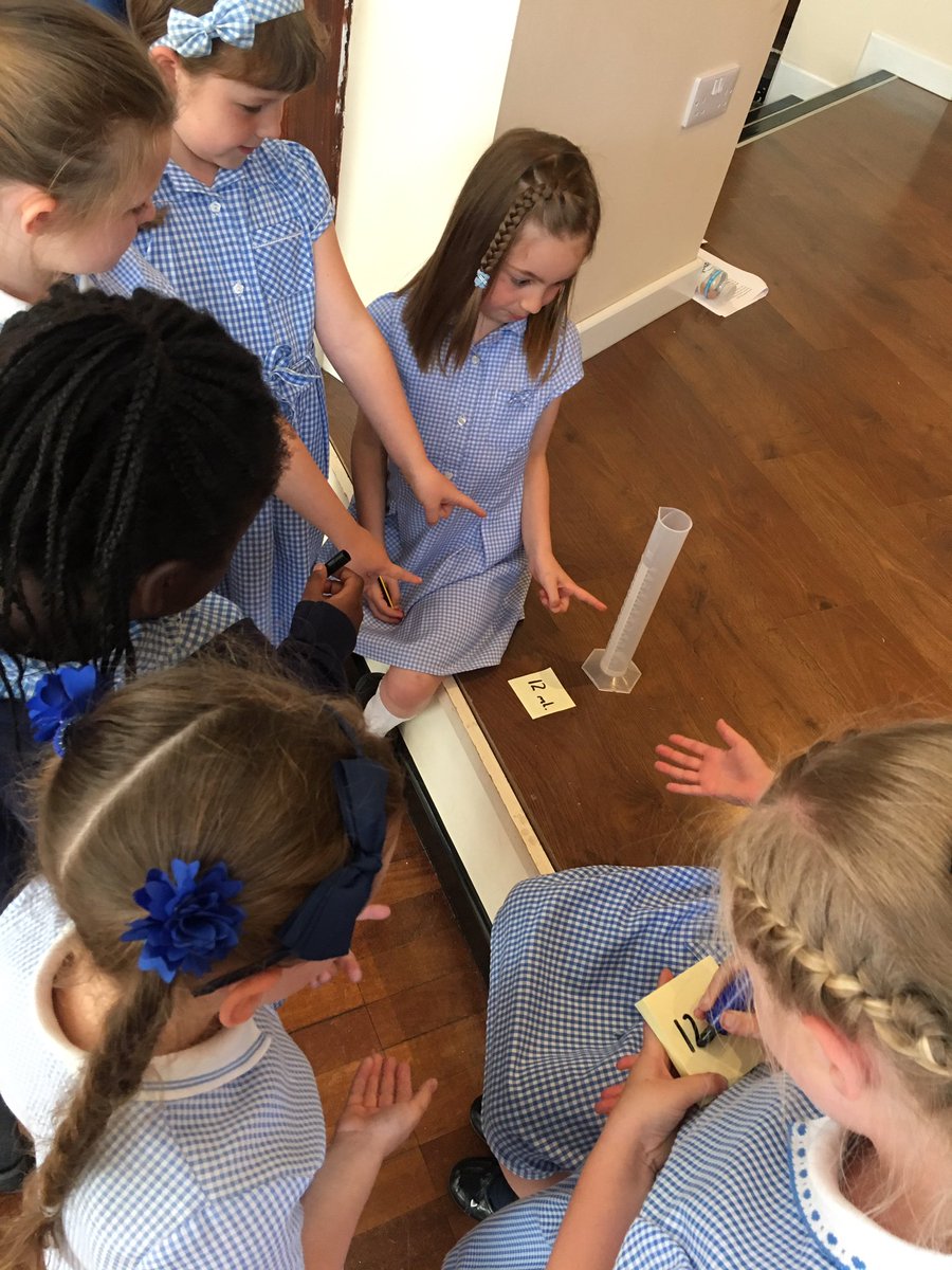 SpringCottagePS's tweet photo. Year 2 enjoying a practical Maths activity reading scales #mathsisfun #handsonlearning #minimathmaticians https://t.co/COZcvaLnS6