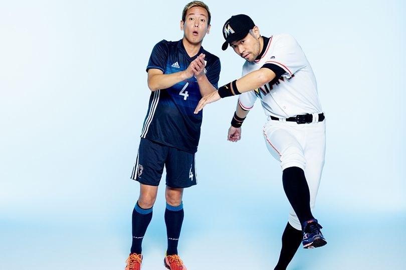 Gq Japan イチロー ニッチロー と 本田圭佑 じゅんいちダビッドソン によるガチンコ対談 ついに対面した 2人の天才 T Co U1edxot3lk T Co Zgitythzk9 Twitter