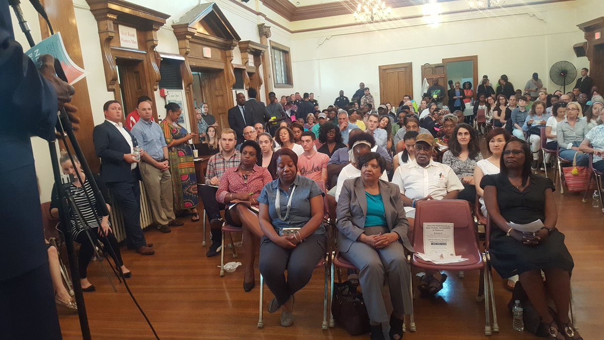 ldforry's tweet photo. So many neighbors&friends turned out 4 Town Hall mtg #CodmanSq w my colleagues who continue to listen & respond to your concerns. #mapoli https://t.co/9OSBOIsGBg