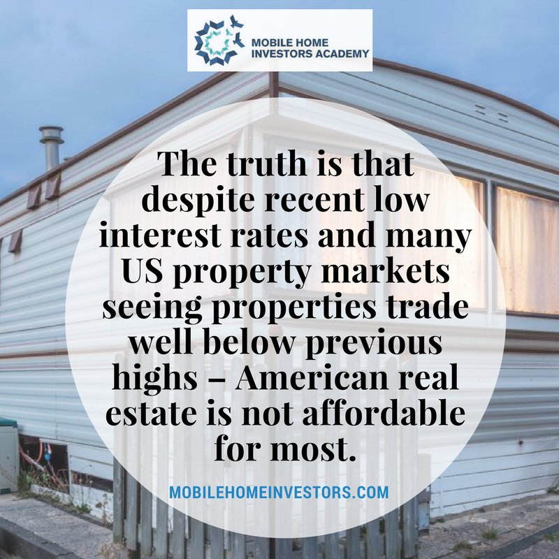 mhiacademy's tweet photo. The Shocking Truth About Affordable Housing #investing #stocks #profits #businessintelligence #MobileHomePark https://t.co/FHU44TmP8y