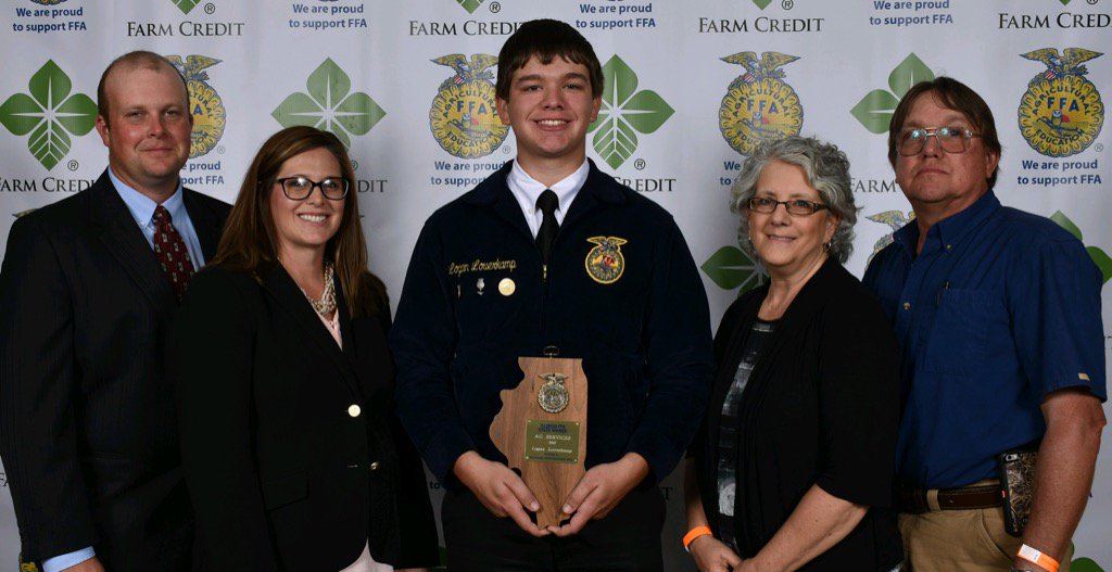 massachigh's tweet photo. Congratulations Logan Loverkamp on winning the IL State Star in Agribusiness. https://t.co/eq576eGRxa