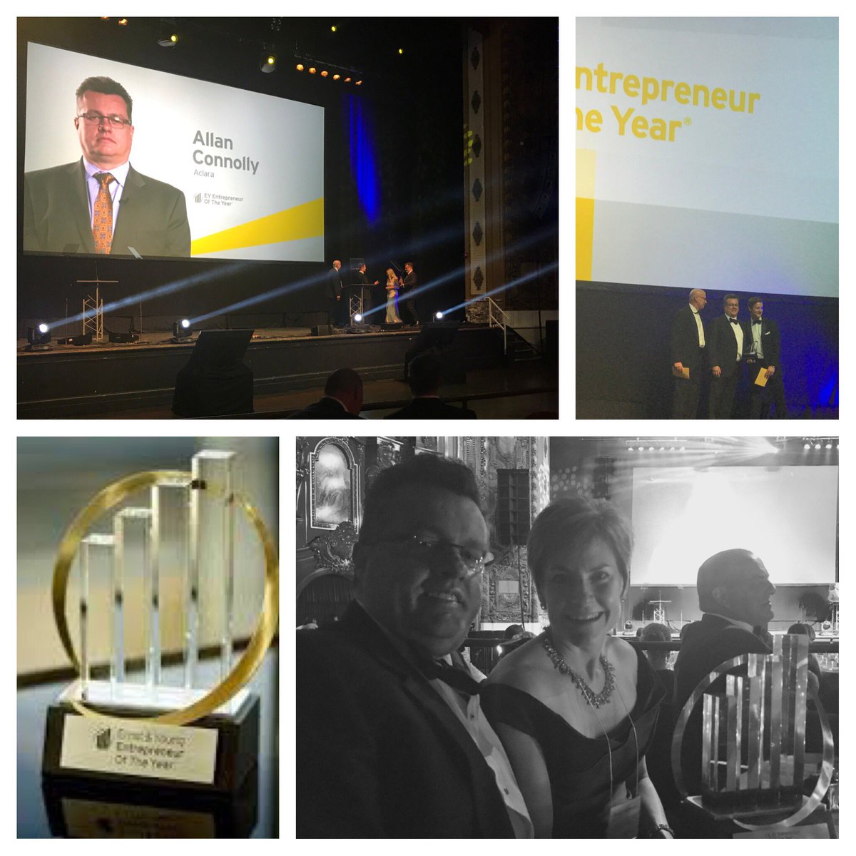 AclaraSolutions's tweet photo. Congratulations @AllanConnolly1  on winning E&amp;Y Entrepreneur of the Year Central Midwest #EOYCM https://t.co/Ksm40YsN75