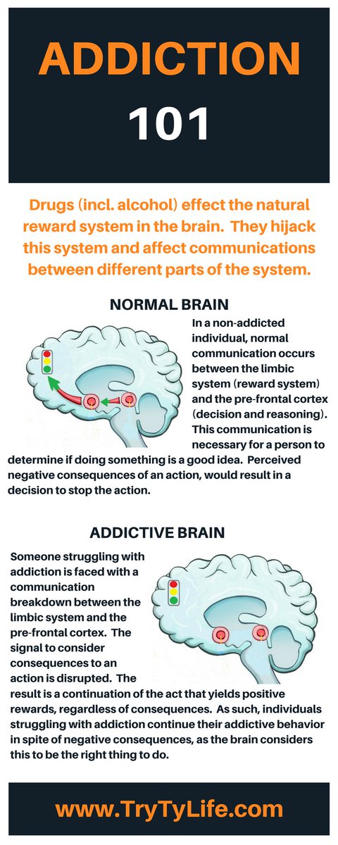TryTyLife's tweet photo. #Addiction simplified in my new blog post - https://t.co/ZGuBYBVGSG. #recovery #wedorecover #alanon #alateen #Rehab #TryTyLife #EndTheStigma https://t.co/srbnZSRl1d