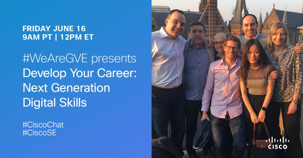 CiscoNetAcad's tweet photo. Don't forget! Our re-scheduled #CiscoChat begins TOMORROW at 9 a.m. PT! https://t.co/F1qivOscP6 #CiscoSE https://t.co/1pQ3IHJr19