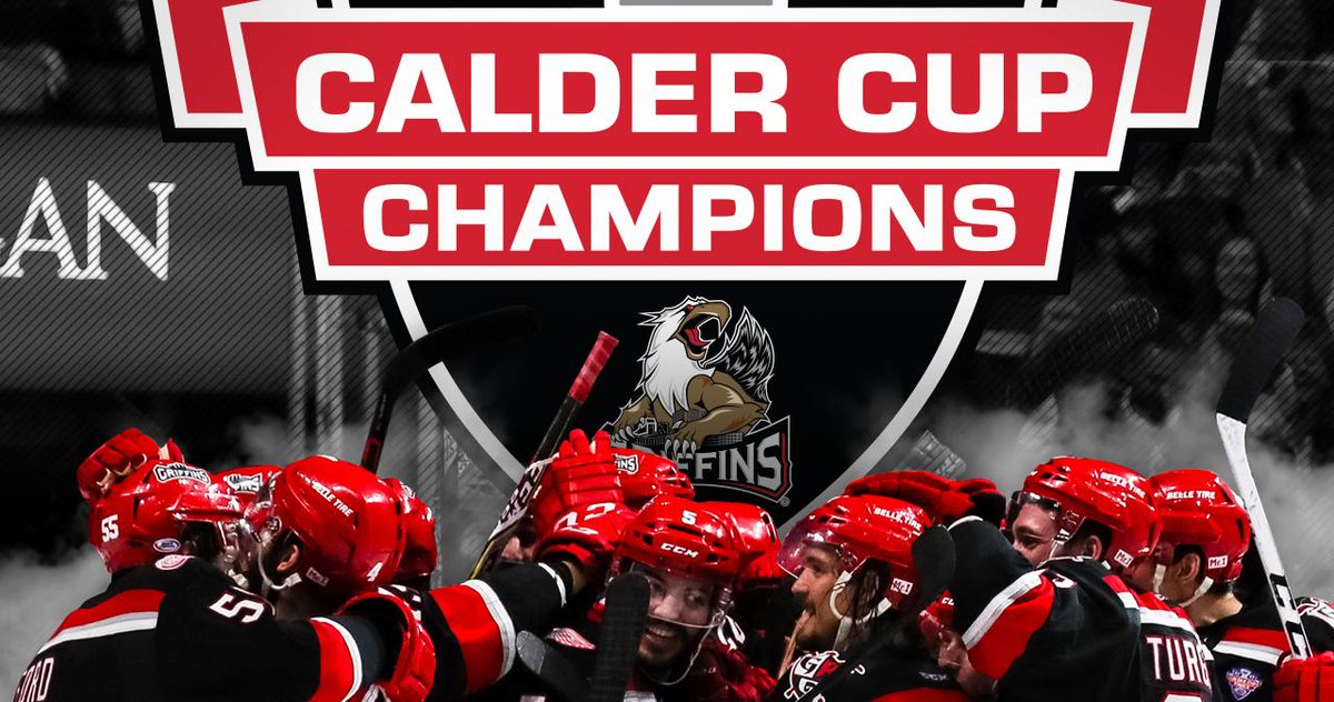 FriendCeej's tweet image. Grand finale: Griffins win Calder Cup - sot.ag/6nc8z