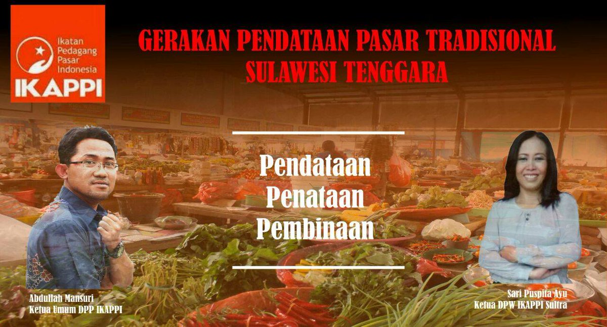 DPWIKAPPISultra's tweet image. Berjuang untuk pasar tradisional tidak boleh mengesampingkan peran pembuatan #PusatData #BigData  #IKAPPISultra @DPP_IKAPPI @MasMansuri