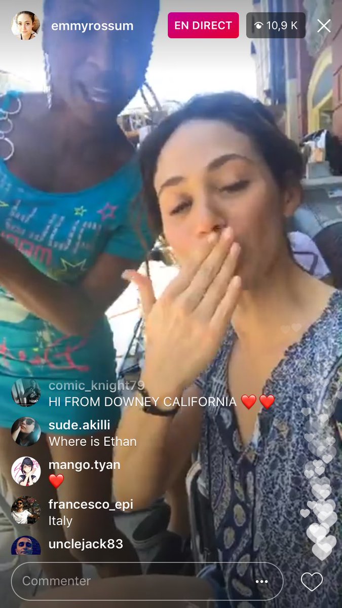 EMMY JUST WENT LIVE ON INSTAGRAM AND THAT WAS THE BEST THING THAT EVER HAPPENED TO ME IN MY WHOLE ENTIRE LIFE
