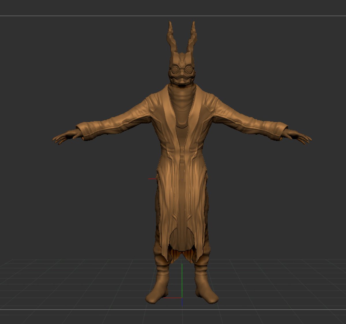 TRVVVR's tweet photo. obligatory Red Man daily update:
certainly seeing some growth 😗//#TheRedMan #Zbrush #zbrushCore #3dartist #gamedev #3d https://t.co/i0zj5yeeYU