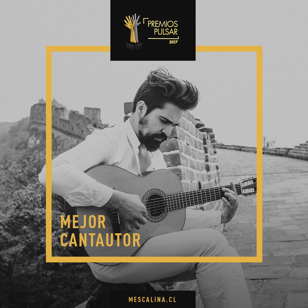 sellomescalina's tweet photo. Escucha a @dmianrodriguez , Mejor Cantautor en los #PremiosPulsar2017, acá: https://t.co/csmcQrBZDA 🎧 https://t.co/Pxu34rveXF