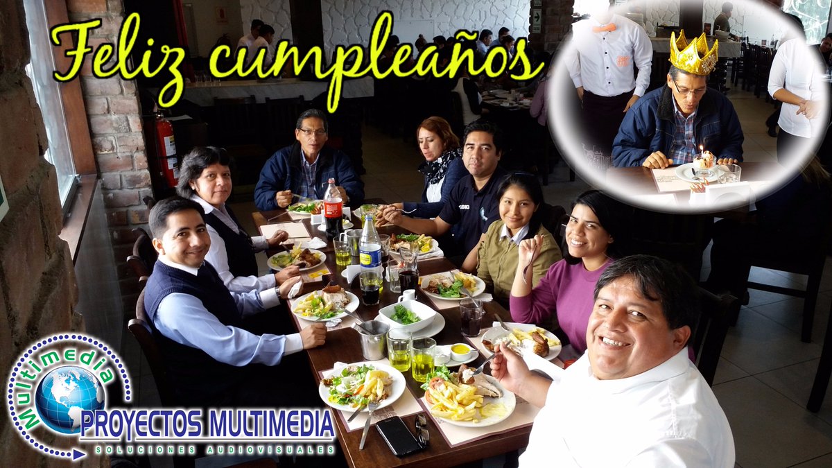 proyectosmulti's tweet photo. En este día todo el equipo de #ProyectosMultimedia saluda a nuestro Contador, Jorge Luis Zelada Castillo, por su onomástico, #HappyBirthday https://t.co/oQhjHZ1yZY
