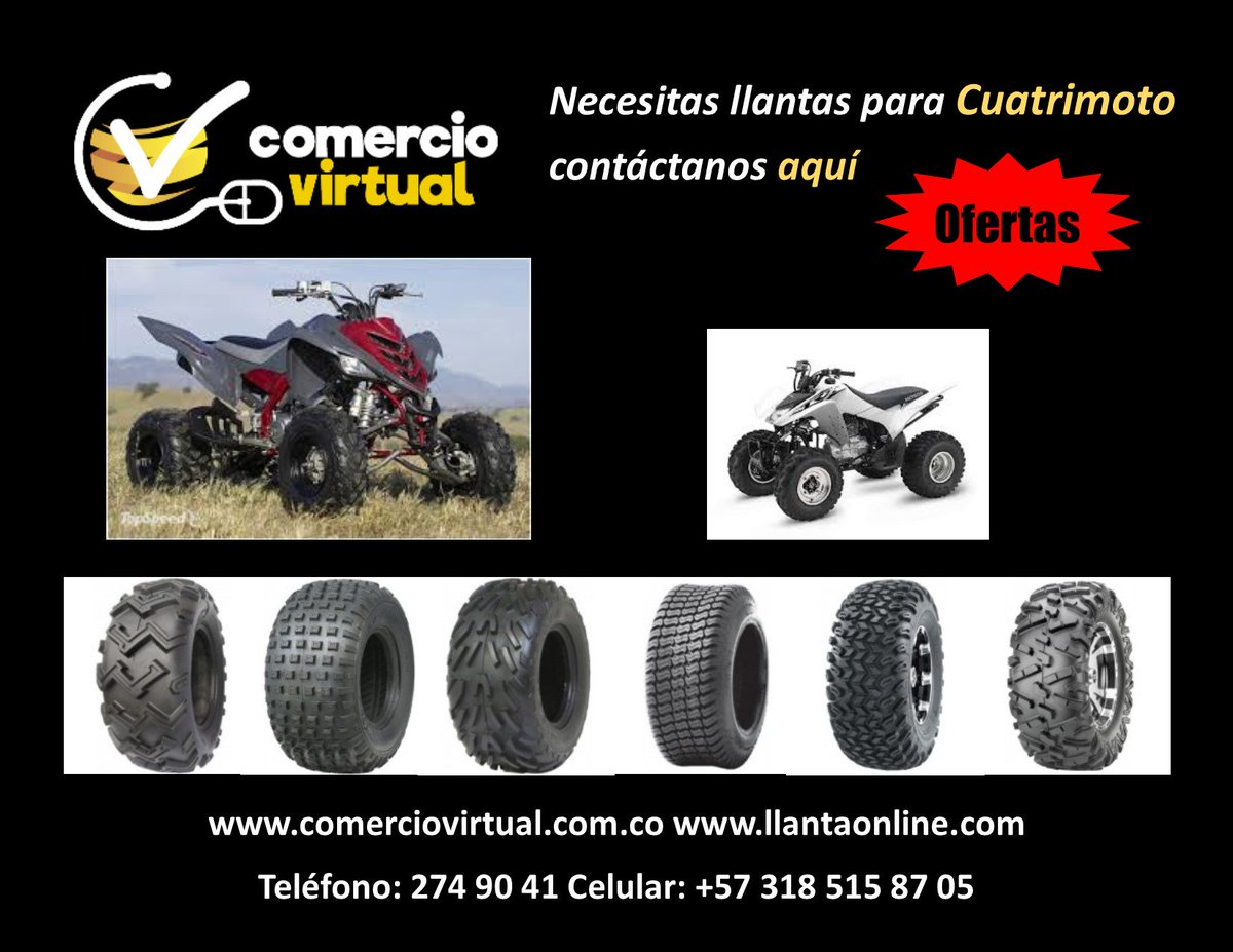 Comercio_V's tweet photo. LLANTAS CUATRIMOTO VISITA:
https://t.co/lWuSyM8wFg    https://t.co/5Pv6lQRqft   #comerciovirtual https://t.co/numPycd5wQ