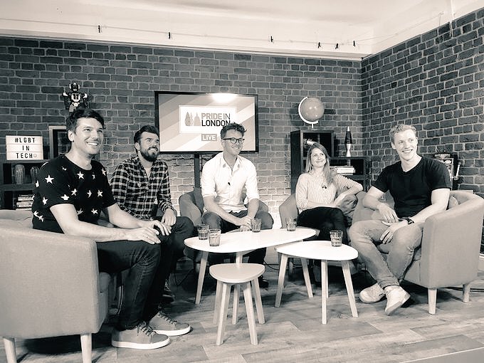 OriChand's tweet image. A real privilege to join the #PrideInLondonLIVE panel on #LGBT workplace inclusion. Great initiative @disruptivelive Thanks for having us!