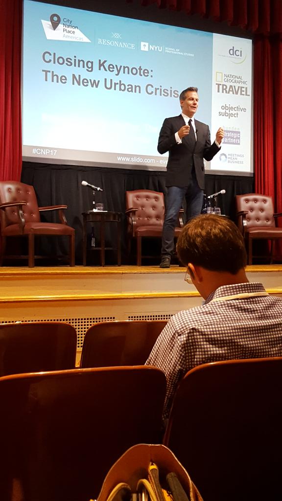 DianeE20's tweet photo. @Jamprocorp  Richard Florida on urban tourism revival. Great chance for Kingston: search for authenticity, local experiences, cool stuff https://t.co/WzwK6R76gx