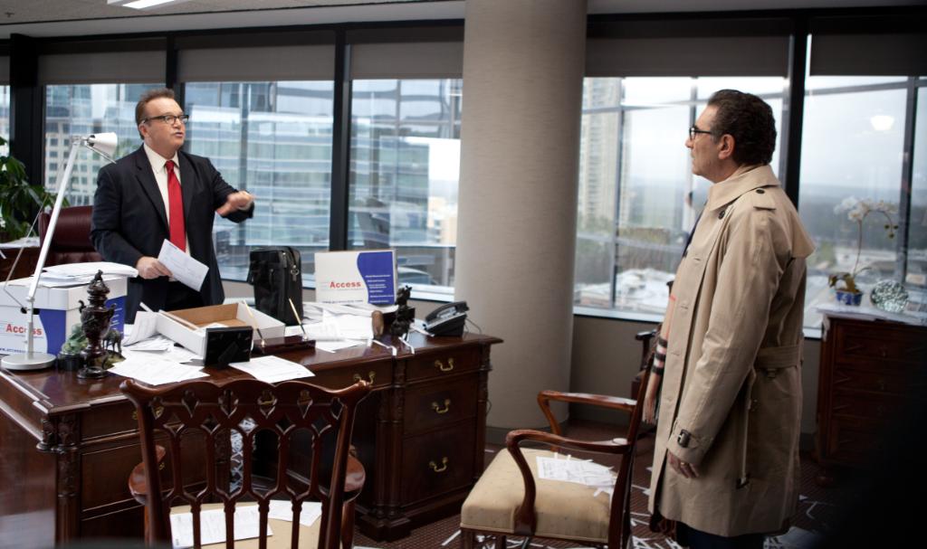 FreeformTV's tweet image. “You’ve been laundering money, dude.” Uh, you might be in some trouble, George. #MadeasWitnessProtection starts NOW, EST/CST.