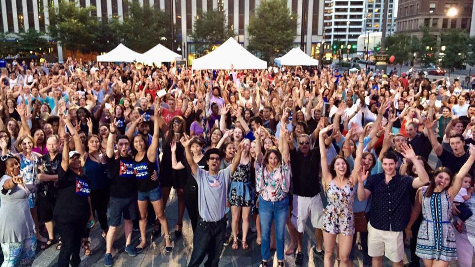 SalsaSquare's tweet photo. Tonight! Latin Beat Project with dance instruction by Malik Spencer and Reveal Your Love! https://t.co/jL6bo6OIRt #Salsa #SOTS #Cincinnati https://t.co/giETnjEBVC