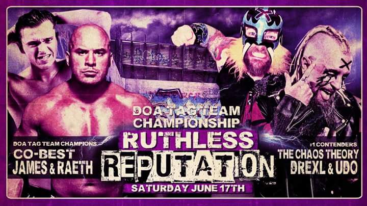 KellenRaeth's tweet photo. Saturday! @DOAProWrestling Co-Bests prove why we shine bright like a diamond! https://t.co/EWr1eUL1xm