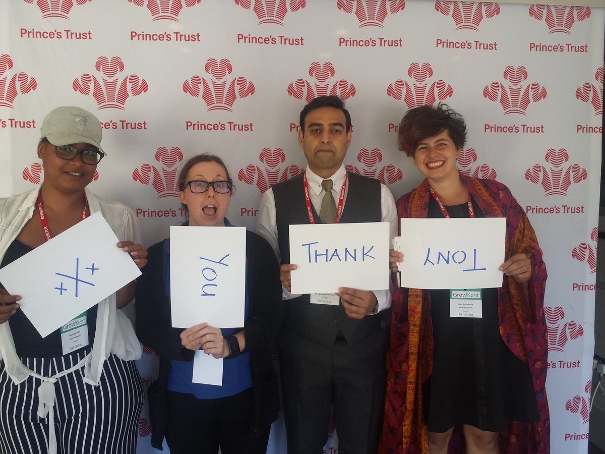 Tazi64's tweet photo. TY to Tony who is on hols 4 helping 2 organise our @PrincesTrust #Enterprise entrepreneurs B4 the @GrowKentB2B event https://t.co/cM79GMYqAp