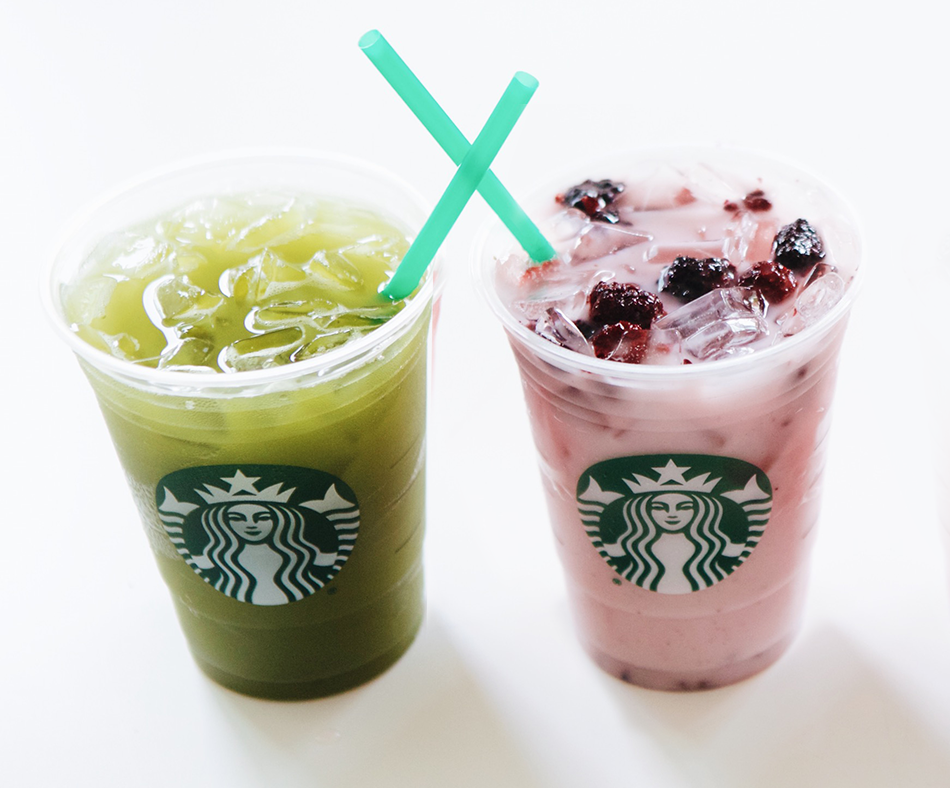 starbucks_gua's tweet photo. Cheers con los nuevos sabores tropicales de Starbucks🍃Prueba nuestra #MatchaLemonade y #VioletDrink😍
#ColorDrinks hasta el 20 de junio https://t.co/fyFTPNHjtJ
