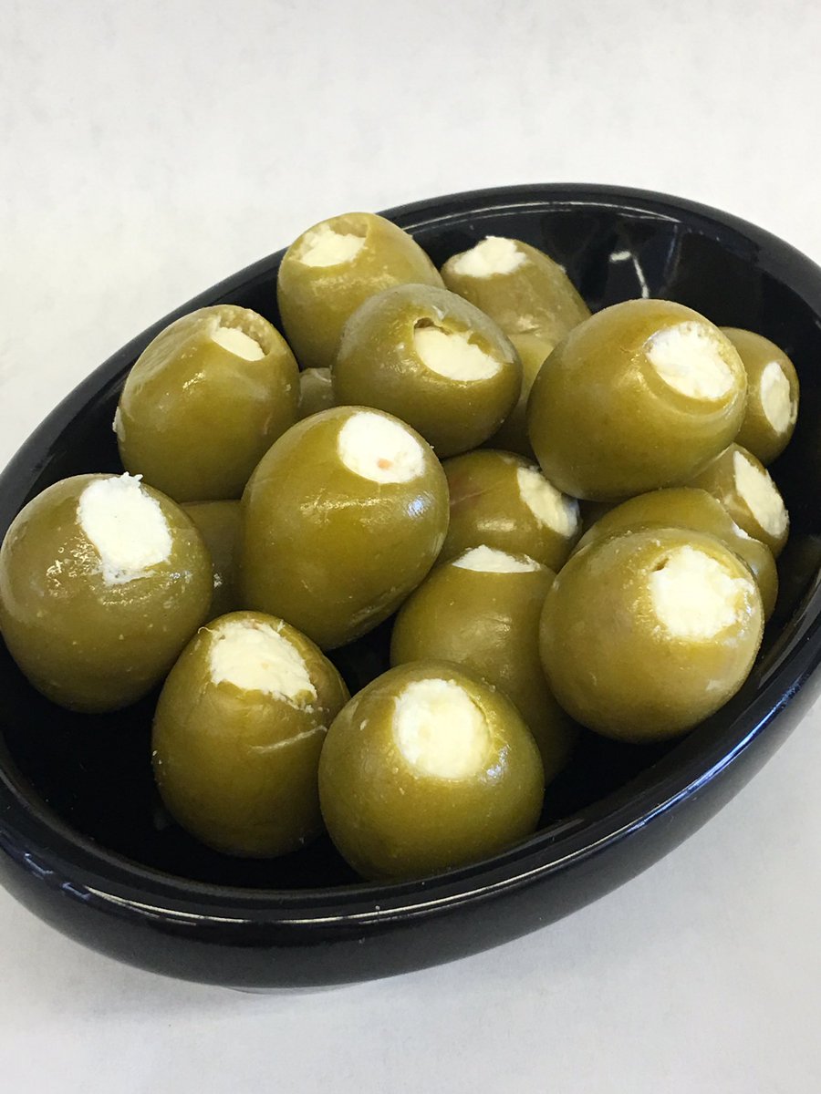 OB_cheese's tweet photo. Gordal @losadaolives + @lecreamery goats cheese pearls = umami bomb. Special order for one of our customers. https://t.co/77SyS6AGeO