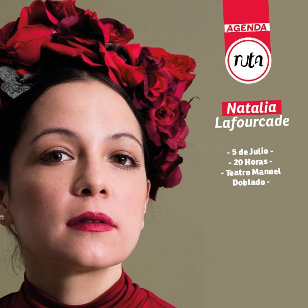 Rutabjx's tweet photo. Natalia Lafourcade, la excepcional artista mexicana, presenta  su gira "Musas", el 5 de julio en el Teatro Manuel Doblado. https://t.co/MemzvYHGxt