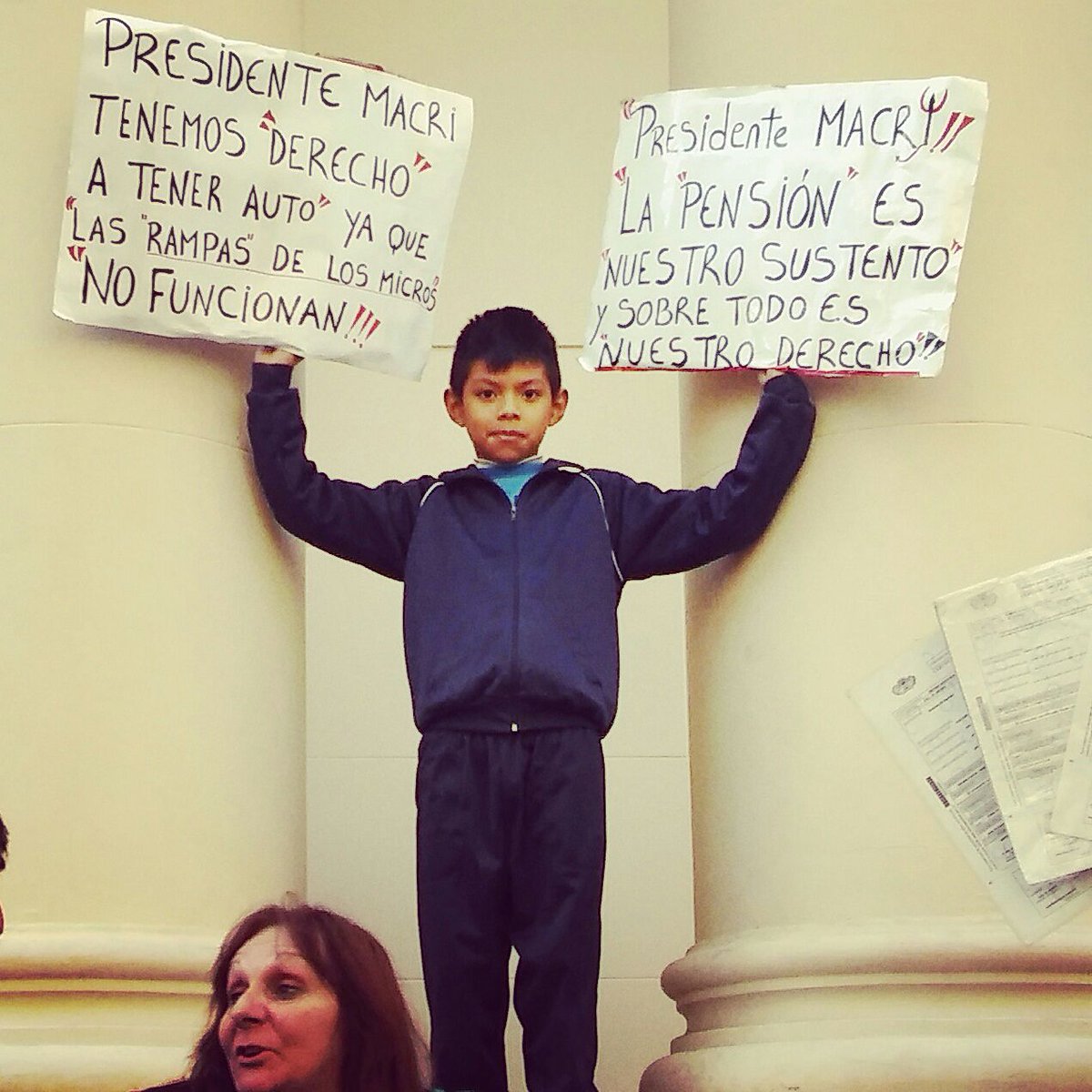 JP_Mza's tweet photo. Hoy estuvimos presentes junto al pueblo en la legislatura apoyando el #NO a la quita d pensiones por discapacidad por parte del Gob Nacional https://t.co/deIKajzQ3S