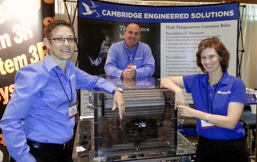 Great #Powdermet2017 - thx. all who visited to learn about best performing hi-temp #manufacturing furnace belt