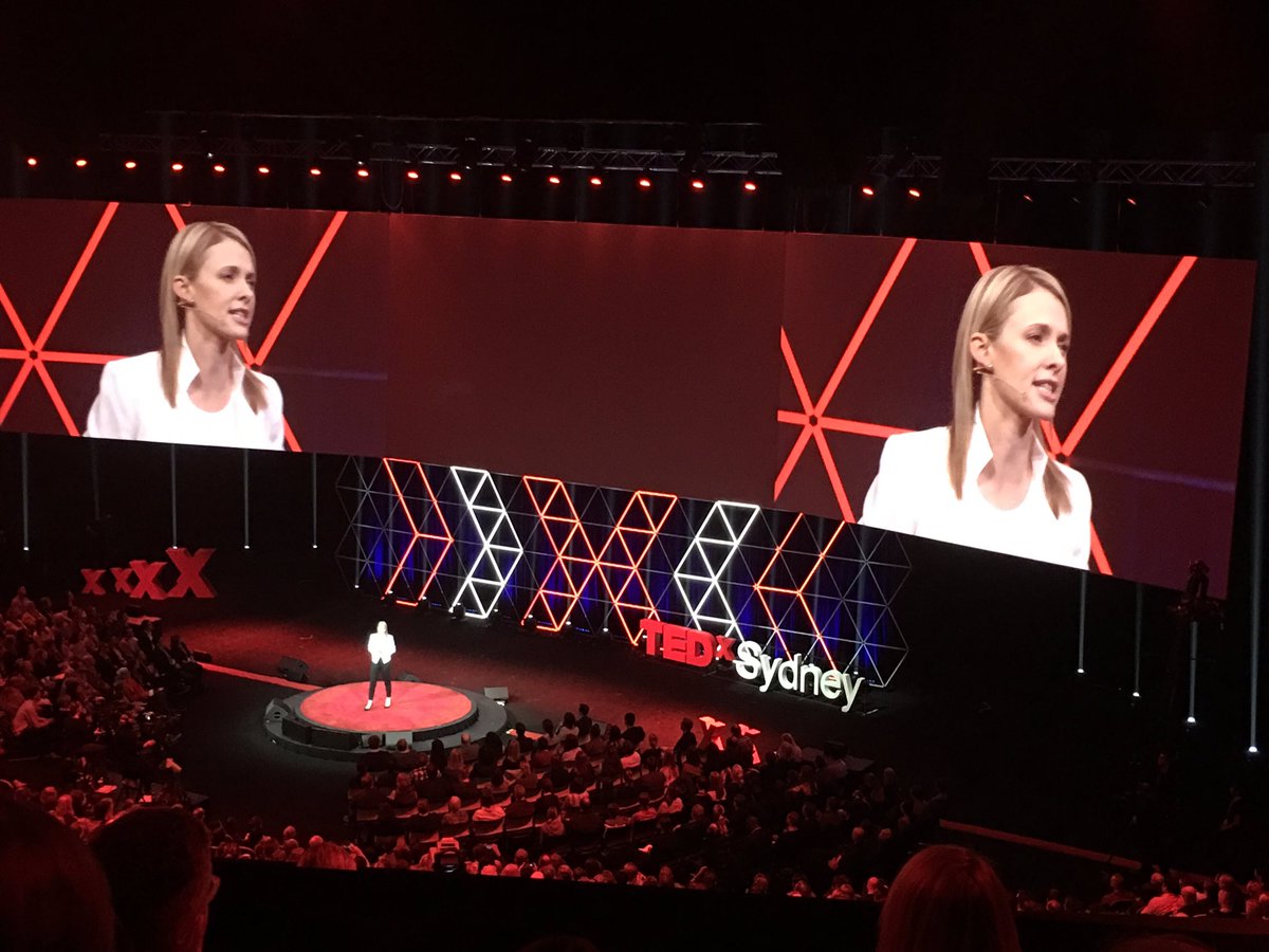 Oncologist Bronwyn King imploring the #TEDxSydney crowd to stop funding Big Tobacco through Super et al. 7mill deaths a year