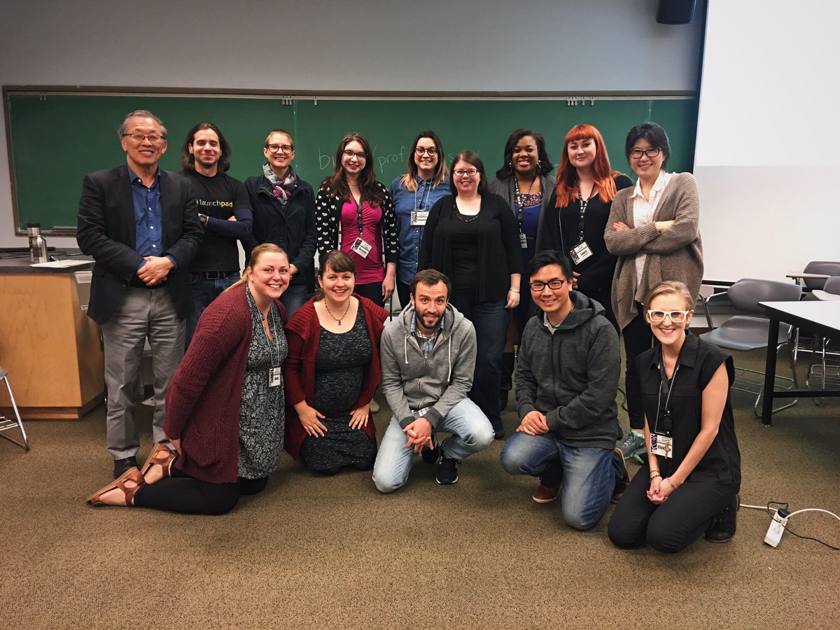 EMGrumbach's tweet image. Only 1/2 day left with the wonderful professionals in #digid17 - thank you all for such a great week! #dhsi17