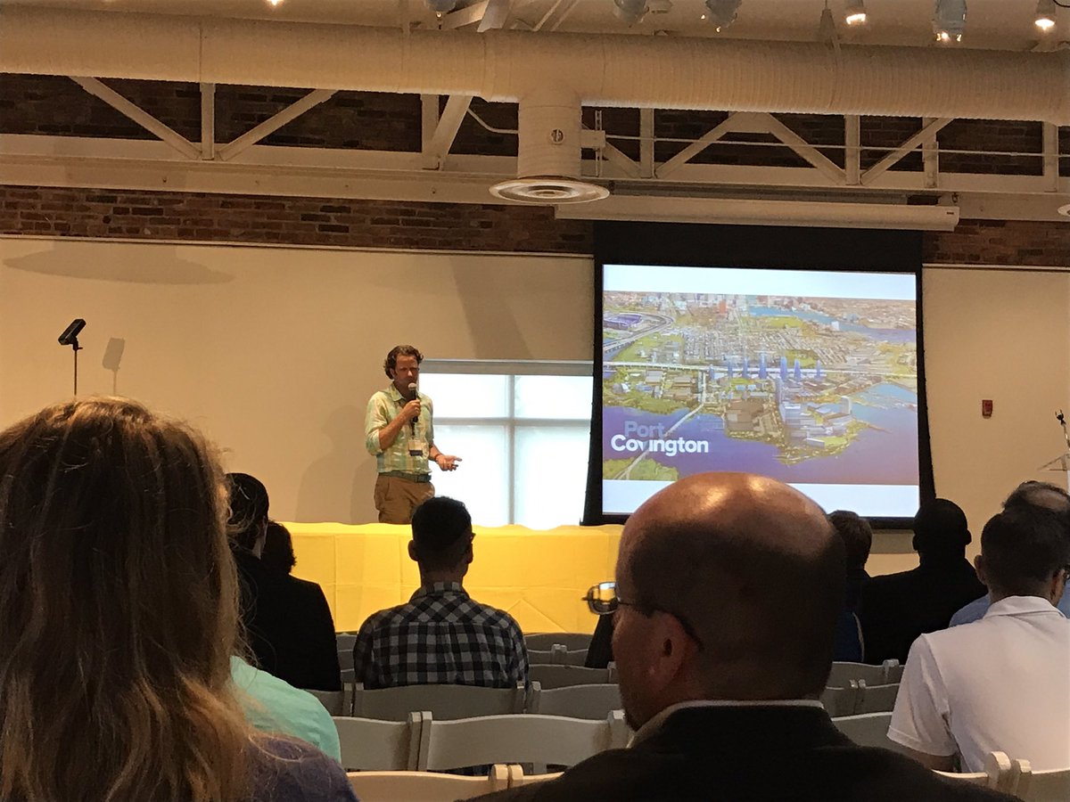 mdventurefund's tweet photo. Our friend @DemianCostaSV sharing @SagamoreVenture's vision for transforming #Baltimore #startups https://t.co/gkUN0ZtQER