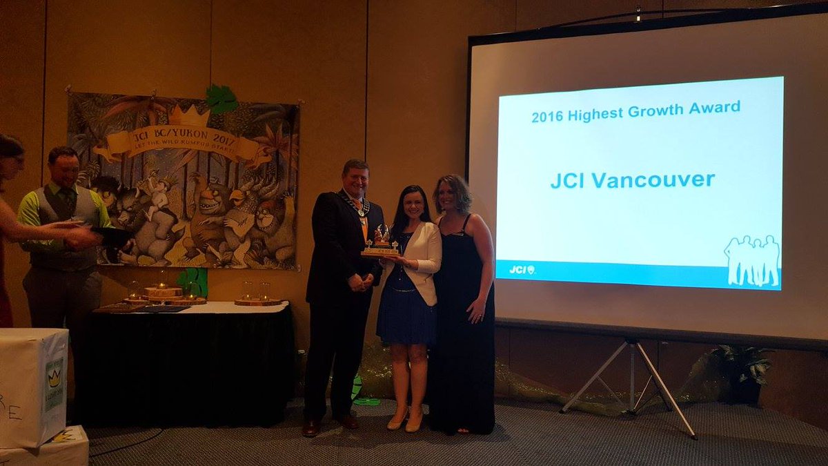 JCIvancouver's tweet photo. Proud of our award. Thank you to all our outstanding members and change-makers! #WeAreJCI #BuilABetterFuture https://t.co/4aYrEgVpNk