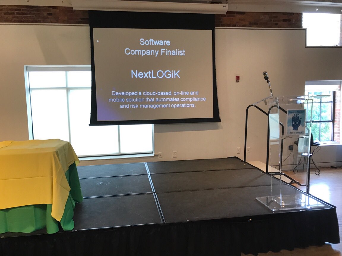 NextLOGiK's tweet photo. At the Maryland #ICOY Awards as a finalist in the software category - thanks for a great event! https://t.co/qfcL53FKfr