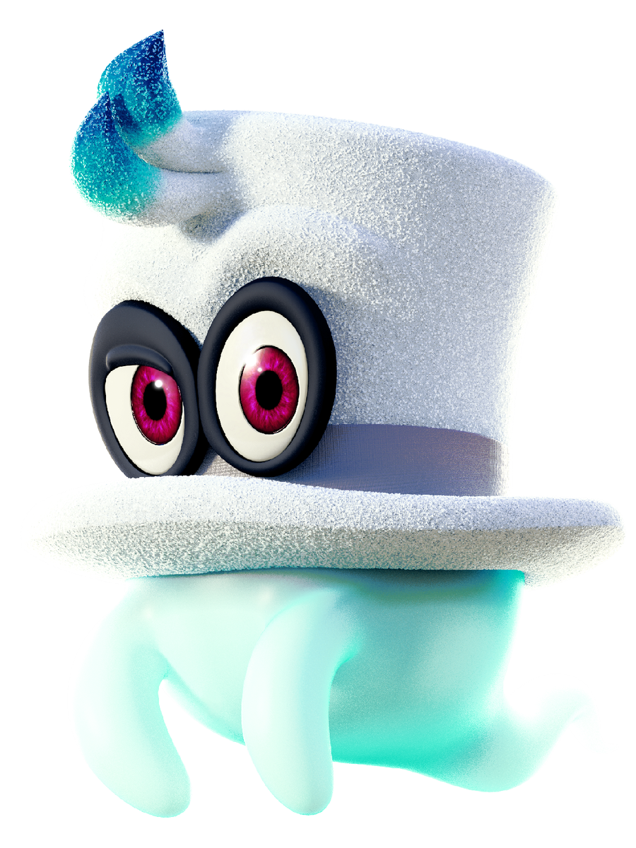 Top Hat Cappy is kinda cute. HQ Ver 