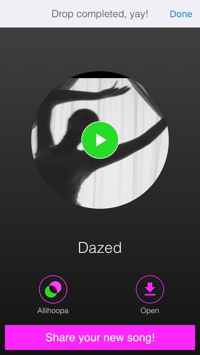 voni_babyy's tweet image. Check out my latest songs on my Allihoopa page. 
Link on bio✨