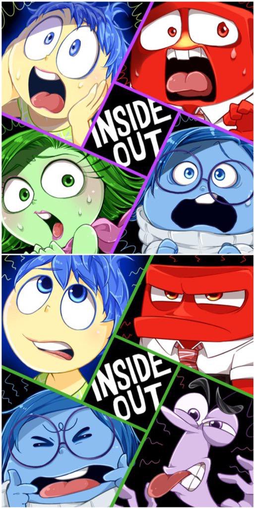 B インサイドヘッドはいいぞ 今日の夜9時日テレだ 感情ちゃん達がかわいいぞ