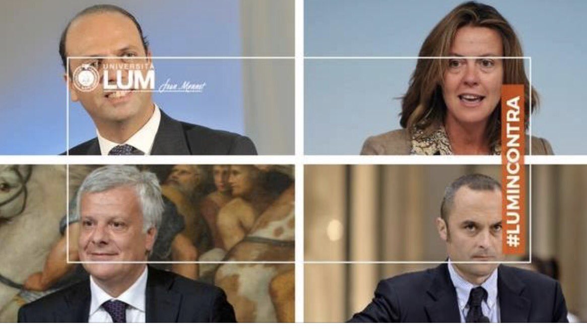 Poche ore al convegno "SUD 4.0 - Le opportunità di sviluppo per il Mezzogiorno" che avrà luogo oggi alle ore 15.30.
#LUMincontra #LUM