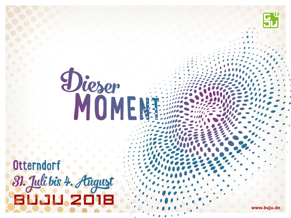 Dieser MOMENT ... wenn endlich das nächste BUJU Thema und der Termin bekannt gegeben werden. buju.de
