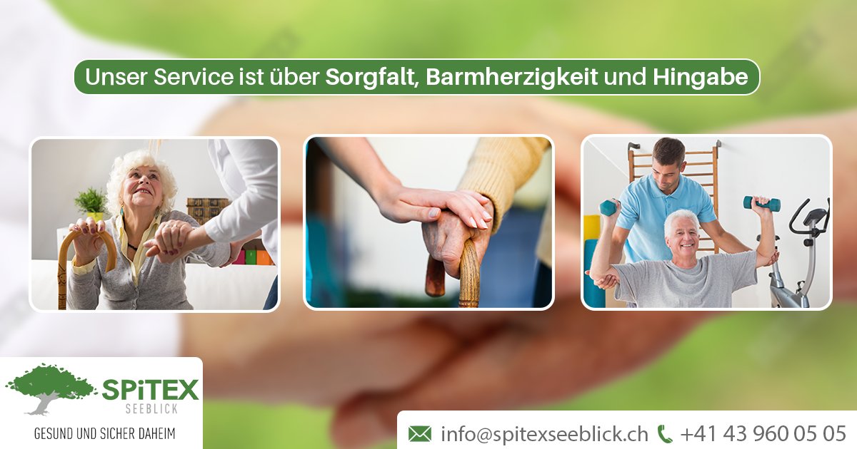 Unser Service ist über #Sorgfalt, #Barmherzigkeit und #Hingabe
🌐 spitexseeblick.ch
#spitexseeblick #zurich #grundpflege #behandlungs
