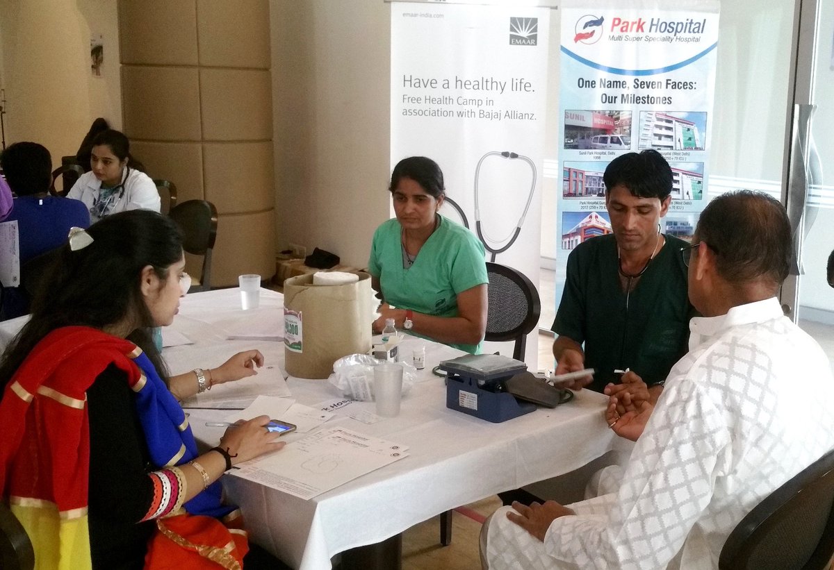 varunwrites's tweet photo. Emaar India organises #Health #Camp for its #residents, #employees in #Gurgaon
#EmaarIndia #CSR #Engagement #Gurugram #PalmDrive #realestate https://t.co/UblRKYuMHt