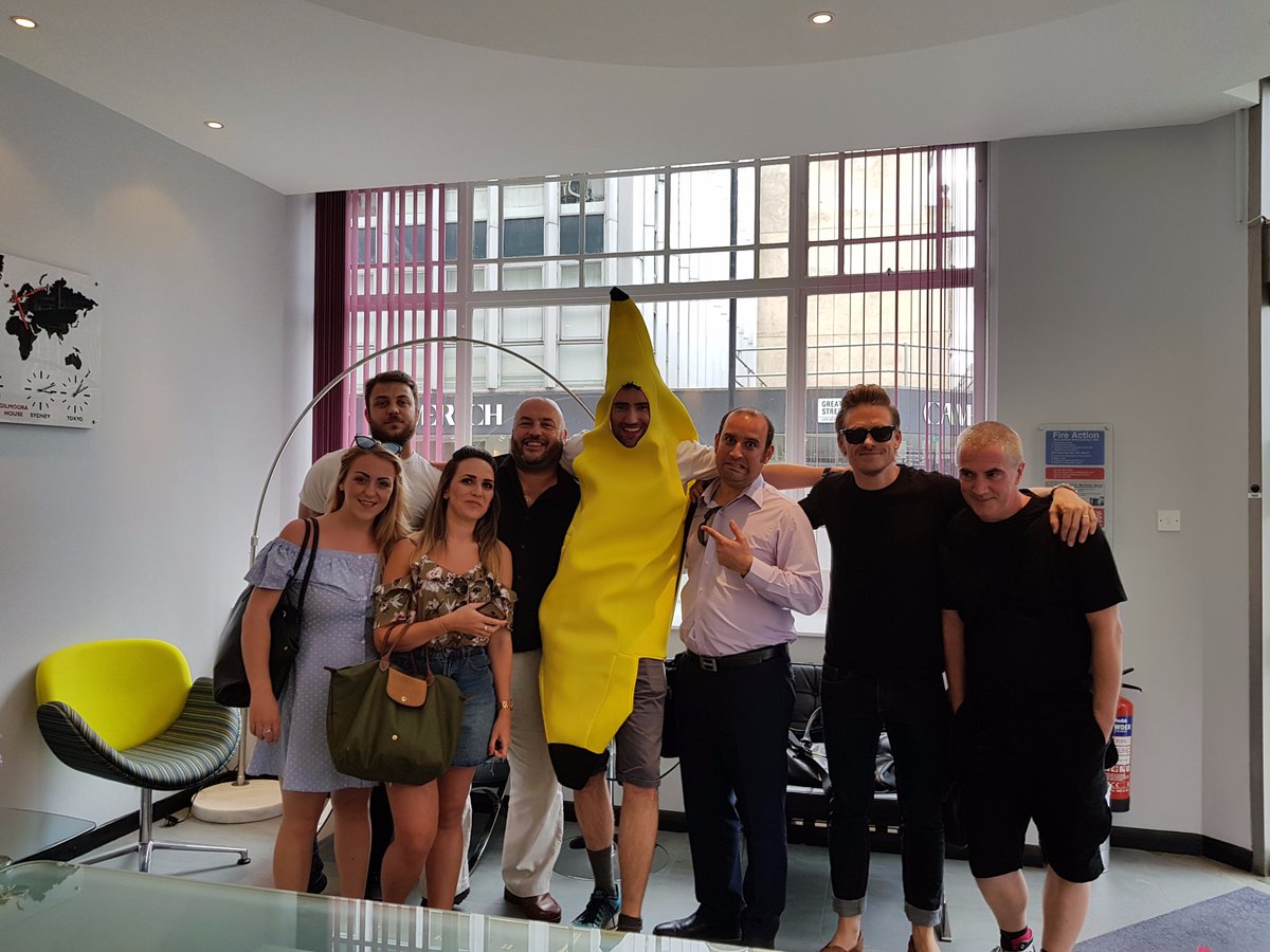 atmAd's tweet photo. It was only right that the atmAd Team held a work stag do for Mr. Bailey, can you pick out which one he is? https://t.co/iek01wCfyr