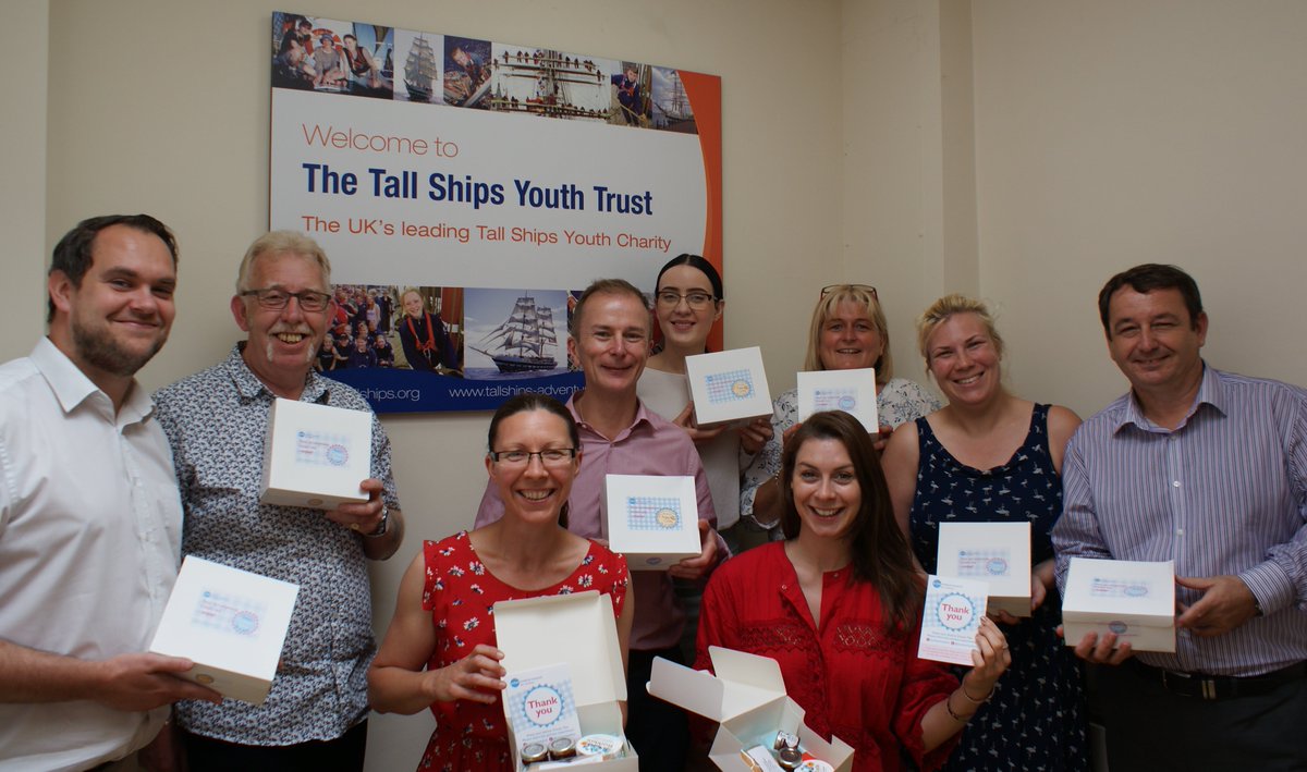 TallShipsYT's tweet photo. #ThankYou @actionmedres & @eraukltd from @TallShipsYT looking forward to eating our #team #CreamTeas #charity #tallshipsyouthtrust #tsyt https://t.co/CZwHhVUg9B