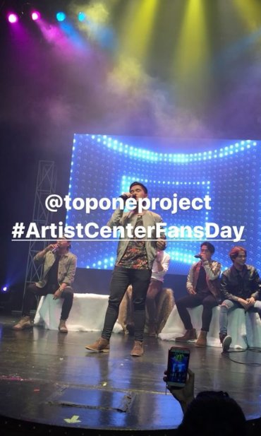 incrADYbles's tweet photo. [GFD] @toponeproject in Music Museum! #ArtistCenterFansDay ❤️🎶
@AdrianPascual21 @louiepedroso_ @mikomanguba @_MicoCruz @joshua_jacobe https://t.co/cR05MtjcS2
