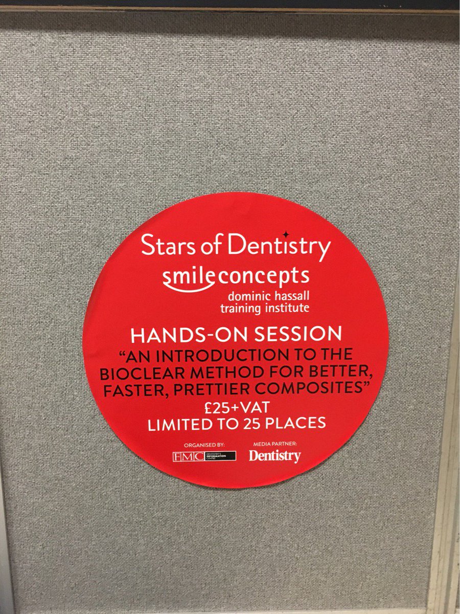 Dominic_Hassall's tweet photo. #StarsofDentistry
Claire Burgess will be lecturing today https://t.co/5UDQDsnLlb