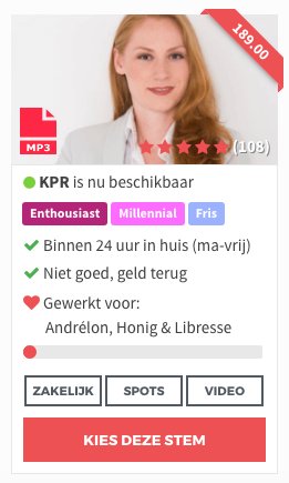 Yihaaa!🌵 VoiceCowboys heeft een update gekregen! Meer demo's, handige tags &amp; snel video's van stemmen vergelijken 😎 voicecowboys.nl