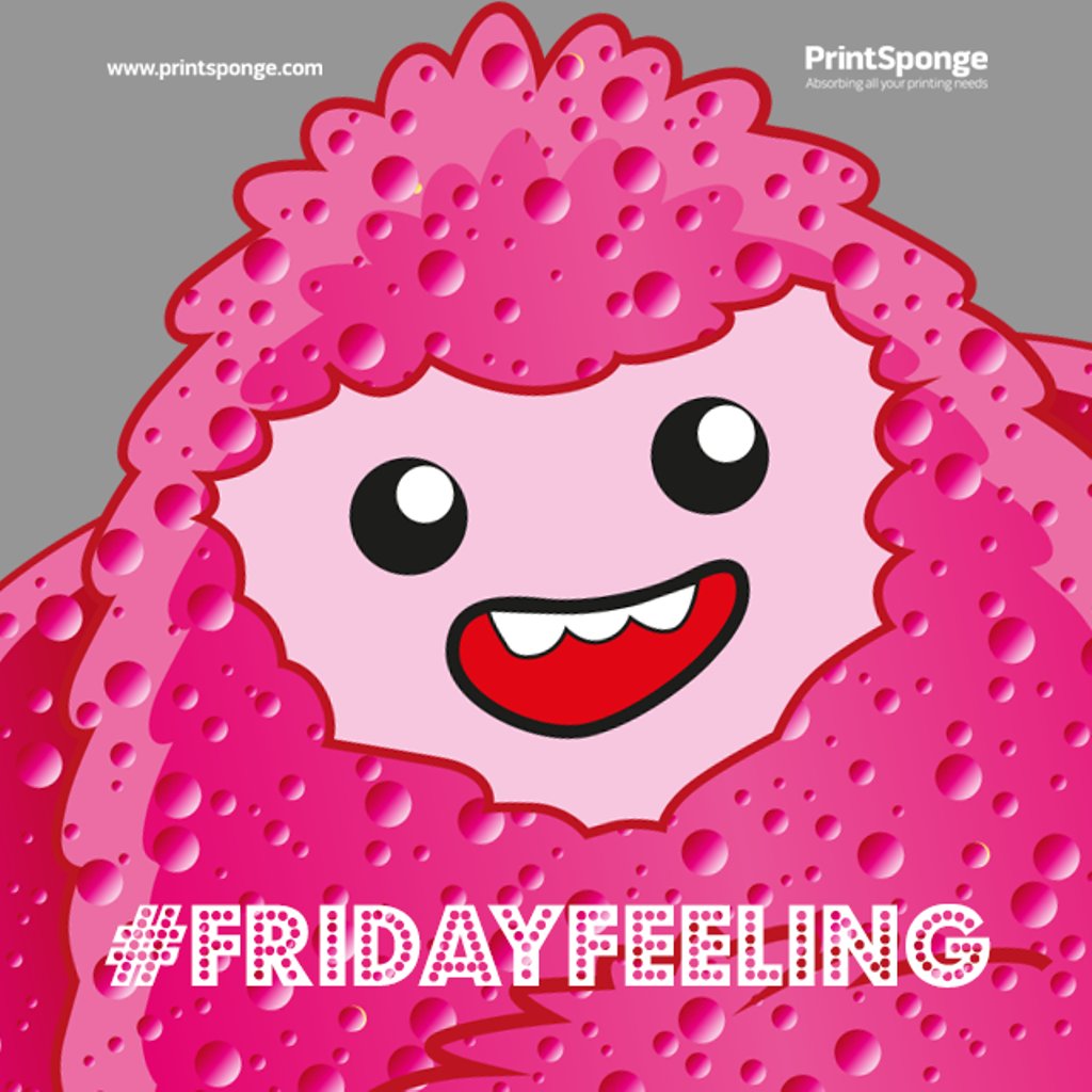 PrintSponge's tweet photo. #smile it's #friday #fridayfeeling Have a great weekend from the team at #printsponge #weekend #chill #nowork #printers #edinburgh https://t.co/fMdYXx6zKO