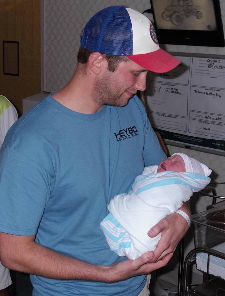 TheMamaBabb's tweet photo. Jaidyn Shane Babb born on 6/22/17 at 8:15pm weighing in at 7lbs 2oz &amp; 20 1/4 inches long 💙 https://t.co/mOzzfzm0AP