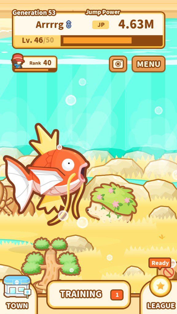 shigeruhiko's tweet photo. Arrrrg! Jump! #Magikarp https://t.co/WMfWSwldi7 https://t.co/dwedDpXf5j