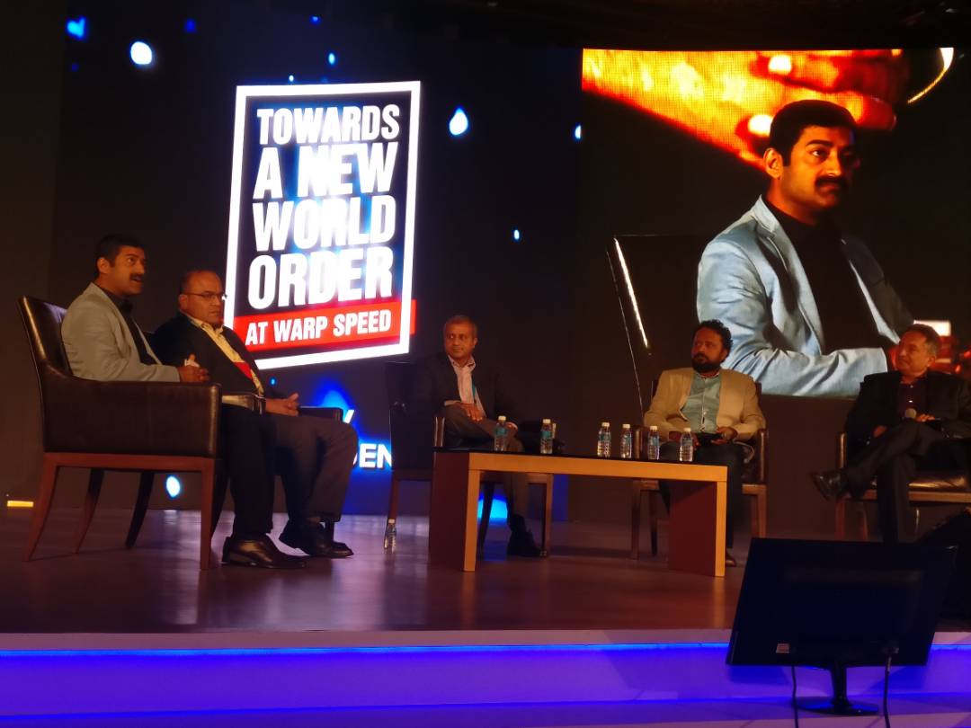 PayPalIN's tweet photo. "Disruptive leaders need to be future-ready", says @sathivaid as he moderates an engaging panel discussion at #ZinnovConfluence https://t.co/Ao6D2iulTz