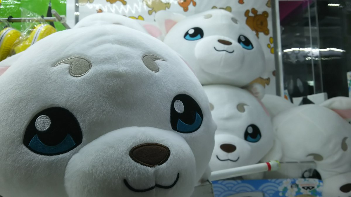 アミューズメント マンガ倉庫鹿児島店 A Twitter 1階アミューズメントコーナーに 銀魂 めちゃでか定春ぬいぐるみ が入荷 流石に原作通りの大きさまでとは言いませんが大きな定春のぬいぐるみが入荷です キョトンとした表情もかわいい 今年の実写映画の中じゃ