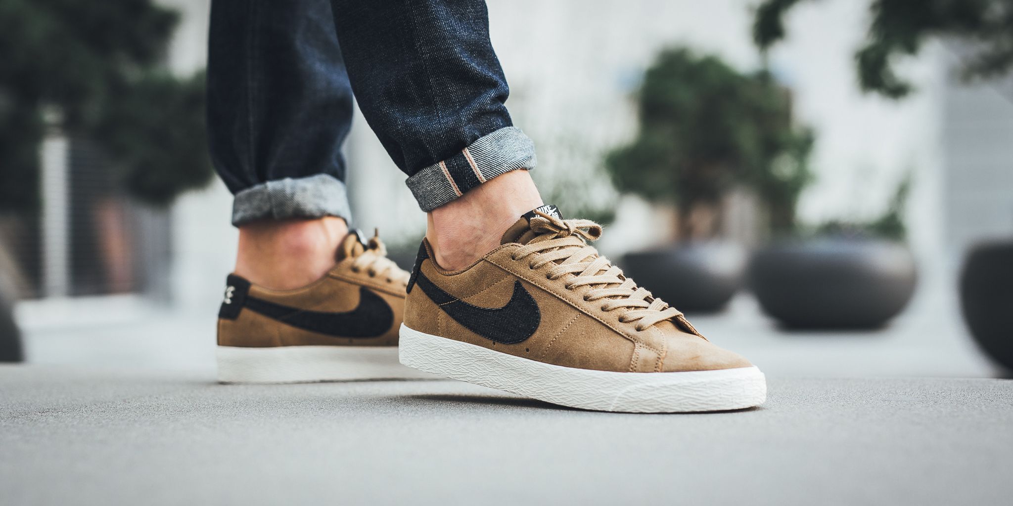 Gimnasta Comida Punto muerto Titolo on Twitter: "NEW IN! NIKE Sb Zoom Blazer Low - Golden Beige/Black-Sail-Gum  Light Brown SHOP HERE: https://t.co/BceKXlpCEb https://t.co/JvpiqMsPKD" /  Twitter