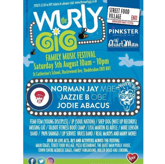 Really looking forward to this coming to Hoddesdon TOWN.. <a href="/TheWurlyGig/">The Wurly Gig</a> <a href="/LoveHoddesdon/">Love Hoddesdon</a> #EN11 #Music #SupportLocal